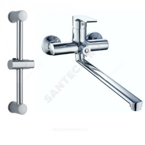 Смеситель для ванны с душем серия ЭЛИТ ПСМ 100-2 одноручный Профсан PSM-100-2-ST