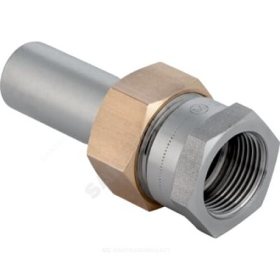 Переход разъемный сталь нерж Дн 54х2" труба/ВР Mapress Geberit 35389