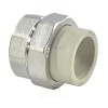 Муфта PP-R комбинированная разъемная серая ВР Дн 25х3/4" RTP (РосТурПласт) 15517