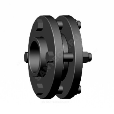 Соединение НПВХ под клеевое соед фланцевое Дн 200 Ру10 Агригазполимер 206-081