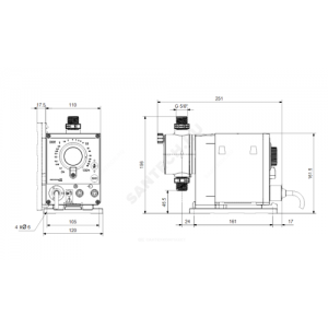 Насос дозировочный DDE 6-10 P-PP/E/C-X-31I001FG Grundfos 97720950