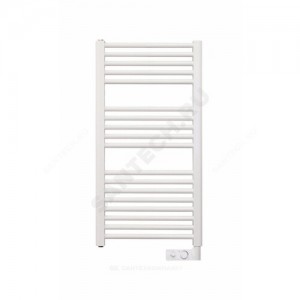 Полотенцесушитель электрический нерж сталь Лесенка 300 Вт 790х400мм 13П ТЭН справа белый NW 300W Atlantic 850303