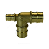 Тройник переходной для PE-X латунь Дн 32х25х32 GX151 Giacomini GX151Y036