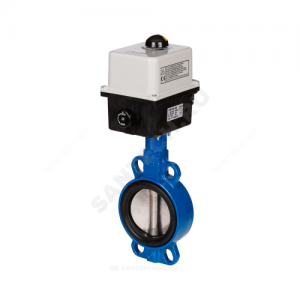 Затвор дисковый поворотный чугун VFY-WA(SYLAX) Ду 250 Ру16 межфл с эл/приводом AMB-Y 230В диск нерж манжета EPDM Danfoss 082G7412