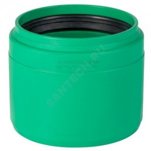 Переход PP-MD на раструб керамической трубы зелёный KG2000 KG2000USM Дн 110 б/нап в/к Ostendorf 777390