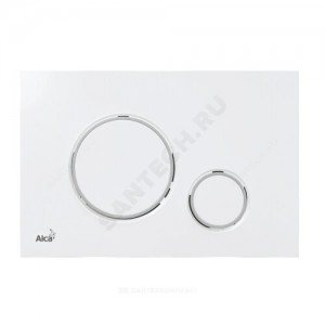 Кнопка для инсталляции хром глянец/хром матовый Alca Plast M771