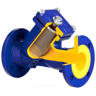 Фильтр сетчатый Y-образный чугун Ду 32 Ру25 фл 821C Zetkama 821C032D50