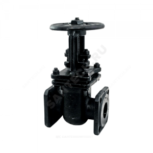 Задвижка чугун 30ч6бр Ду 400 Ру10 фл .