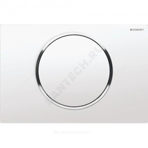Кнопка для инсталляции Sigma 10 белый/хром глянец Geberit 115.758.KJ.5