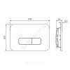 Кнопка для инсталляции OLEAS M3 черная Ideal Standard R0123A6