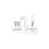 Установка повышения давления Hydro MPC-E 2 CRE3-8 Grundfos 98423301