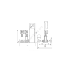 Установка повышения давления Hydro MPC-E 2 CRE3-8 Grundfos 98423301