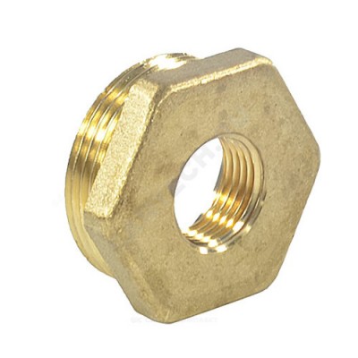 Футорка латунь Ду 40х32 (1 1/2"х1 1/4") НР/ВР R93 Giacomini R93Y018