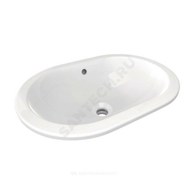 Умывальник врезной CONNECT 55 без отверстия п/смес Ideal Standard E504801