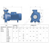 Насос центробежный HF 70 A Pedrollo 47HF61TA7A