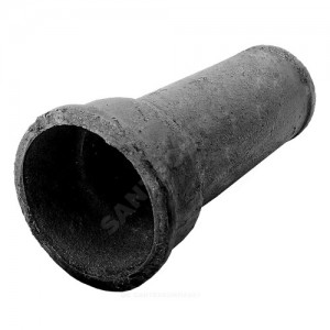 Патрубок чугун канализационный Ду 100 б/н L=250мм ГОСТ 6942-98