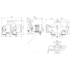 Насос циркуляционный с мокрым ротором MAGNA3 D 50-150F PN6/10 сдвоенный Grundfos 97924480
