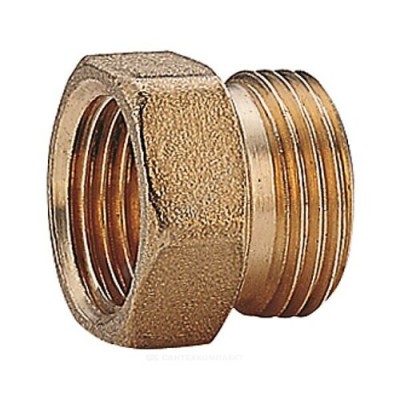 Переход латунь Ду 20х16 (3/4") ВР/НР R180FR Giacomini R180RY060