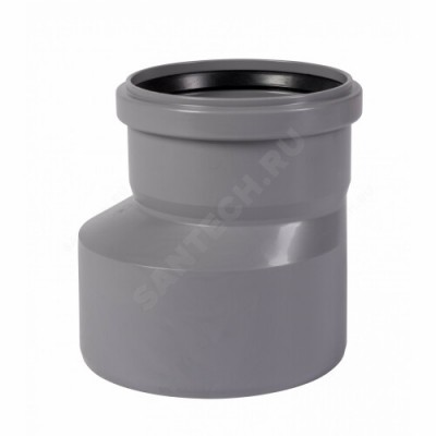 Переход PP-H эксцентрический серая HT HTR Дн 160х125 б/нап в/к Ostendorf 117700