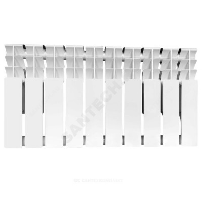 Радиатор биметаллический BM 350 12 секций RAL 9016 (белый) Benarmo