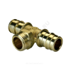 Тройник для PE-X латунь Дн 20х3/4"х20 НР GX153 Giacomini GX153Y044