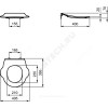 Сиденье для унитаза CONTOUR 21 белое без крышки Ideal Standard S454201.