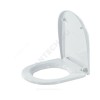 Сиденье для унитаза Римини белое дюропласт Santek 1.WH10.6.924