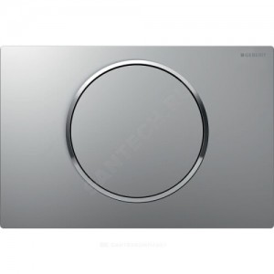 Кнопка для инсталляции Sigma 10 хром матовый/хром глянцевый Geberit 115.758.KN.5