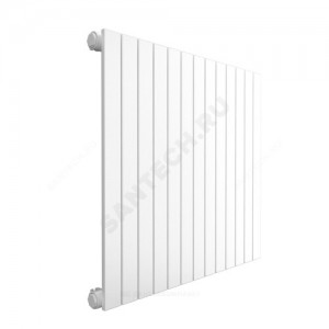 Радиатор трубчатый Соло В 1-2000 14 секций с нижней подводкой прав ВР G 1/2" RAL 9005 (черный) матовый КЗТО