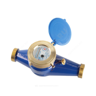 Счётчик х/в крыльчатый многоструйный Ду 32 Ру10 40С L=260мм резьба В/К ВК-Х Метер