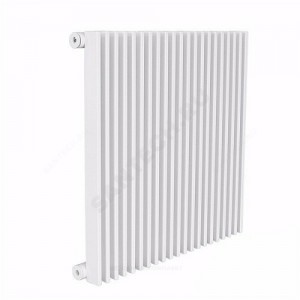 Радиатор трубчатый Параллели В1-1750 шаг 25мм 12 секций с т/клапаном с нижней подводкой прав ВР G 1/2" RAL 9016 (Белый) КЗТО