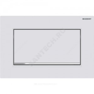 Кнопка для инсталляции Sigma 30 белый матовый лак/хром глянцевый Geberit 115.893.JT.1