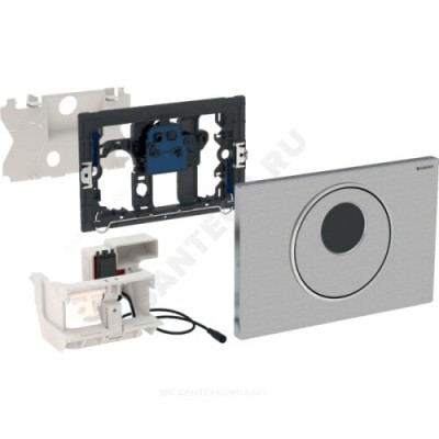 Система управления смывом для унитаза Sigma 10 ик-датчик подключение к сети Geberit 115.890.SN.5