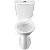 Унитаз-компакт Бриз белый нижний подвод косой выпуск 2/реж дюропласт Santek 1.WH30.2.138