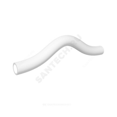 Скоба PP-R большая белая наруж пайка Дн 40 обводная RTP (РосТурПласт) 10713