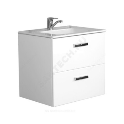 Тумба под умывальник 60 Victoria Nord белый глянец Roca ZRU9000028