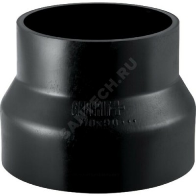 Переход ПНД концентрический короткий Дн 90х56 Geberit 366.565.16.1