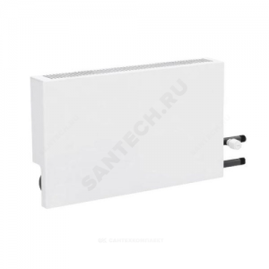 Конвектор настенный концевой Универсал ТБ КСК 20 (малой глубины) 0.655кВт двухтр с т/клапаном (пр) Danfoss 013G1810 бок/п НР 3/4" прав ТЗПО