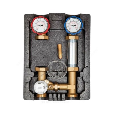 Группа насосная R002 Ду 20 левая со смешением без насоса Icma 93R002AES05