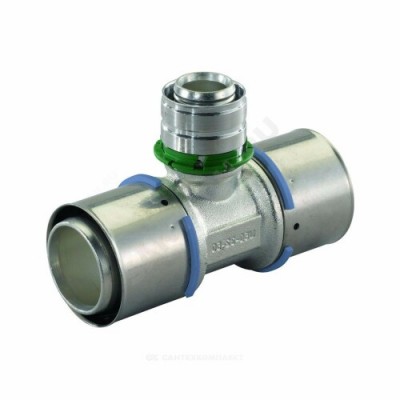 Тройник переходной МП латунь пресс Дн 50х32х50 MLC Uponor 1046926 (1015138)