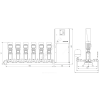 Установка повышения давления Hydro MPC-E 6 CRE90-1-1 Grundfos 99208398