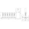 Установка повышения давления Hydro MPC-E 6 CRE90-1-1 Grundfos 99208398