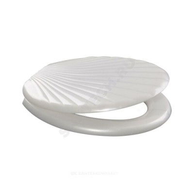 Сиденье для унитаза Серия КР белое полипропилен универсальное Орио КР3-1