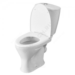 Унитаз-компакт Версия крап на белом нижний подвод косой выпуск 1/реж полипропилен Santeri 1.P401.5.S01.00B.F