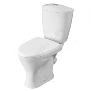 Унитаз-компакт Версия крап на белом нижний подвод косой выпуск 1/реж полипропилен Santeri 1.P401.5.S01.00B.F