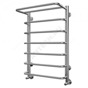 Полотенцесушитель водяной нерж сталь Лесенка Ду 25 (1/2") ВР 546 Вт 500х956мм 11П нижнее подключение Полка Терминус 4670030723130