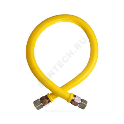 Подводка гибкая для газа ПВХ армированная 1/2" г-ш L=0,5 м Tuboflex