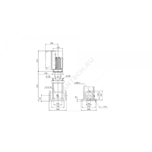 Насос многоступенчатый вертикальный CRE20-01 A-F-A-E-HQQE PN16 3х380-500В/50 Гц Grundfos 98390766
