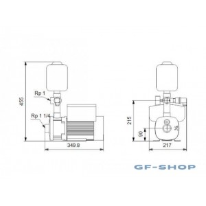 Насосная установка Grundfos CMBE 5-62