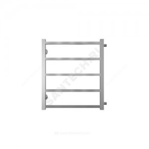 Полотенцесушитель водяной нерж сталь Лесенка Ду 25 (1/2") НР 230 Вт 500х606мм 5П боковое подключение Вега Терминус 4620768886638